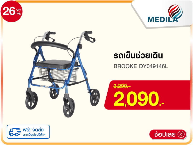 รถเข็นวีลแชร์ MEDILA