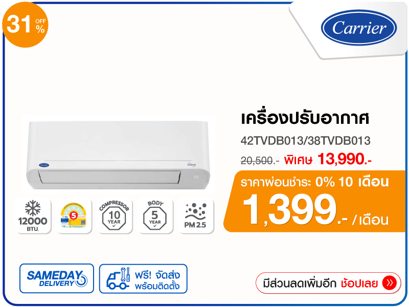 แอร์ผนัง CARRIER