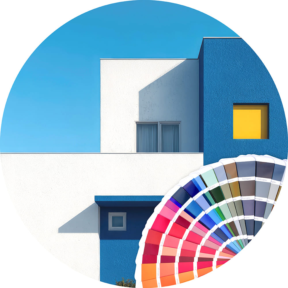 cate-Exterior Mixed Colour Paint