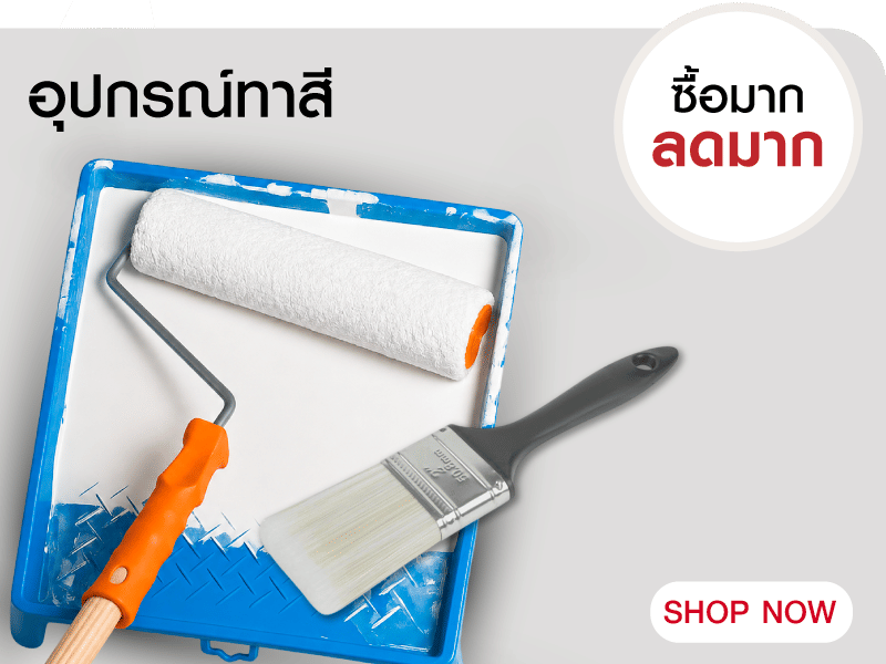 อุปกรณ์ทาสี ซื้อมากลดมาก