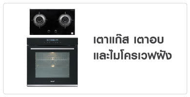 เตาแก๊ส เตาอบ และไมโครเวฟ