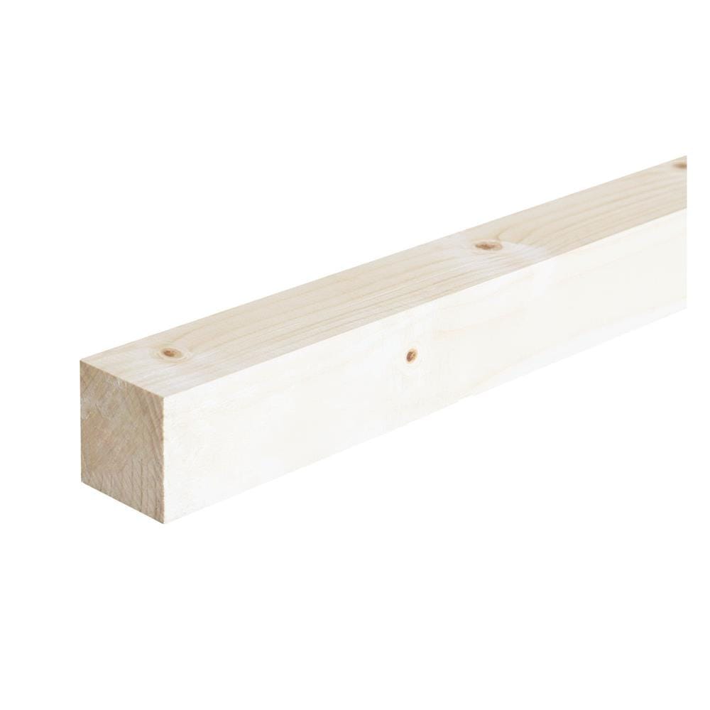 ไม้ระแนงไส ไม้สน SAK WOODWORKS NATURAL LATH 6x6x300 ซม.
