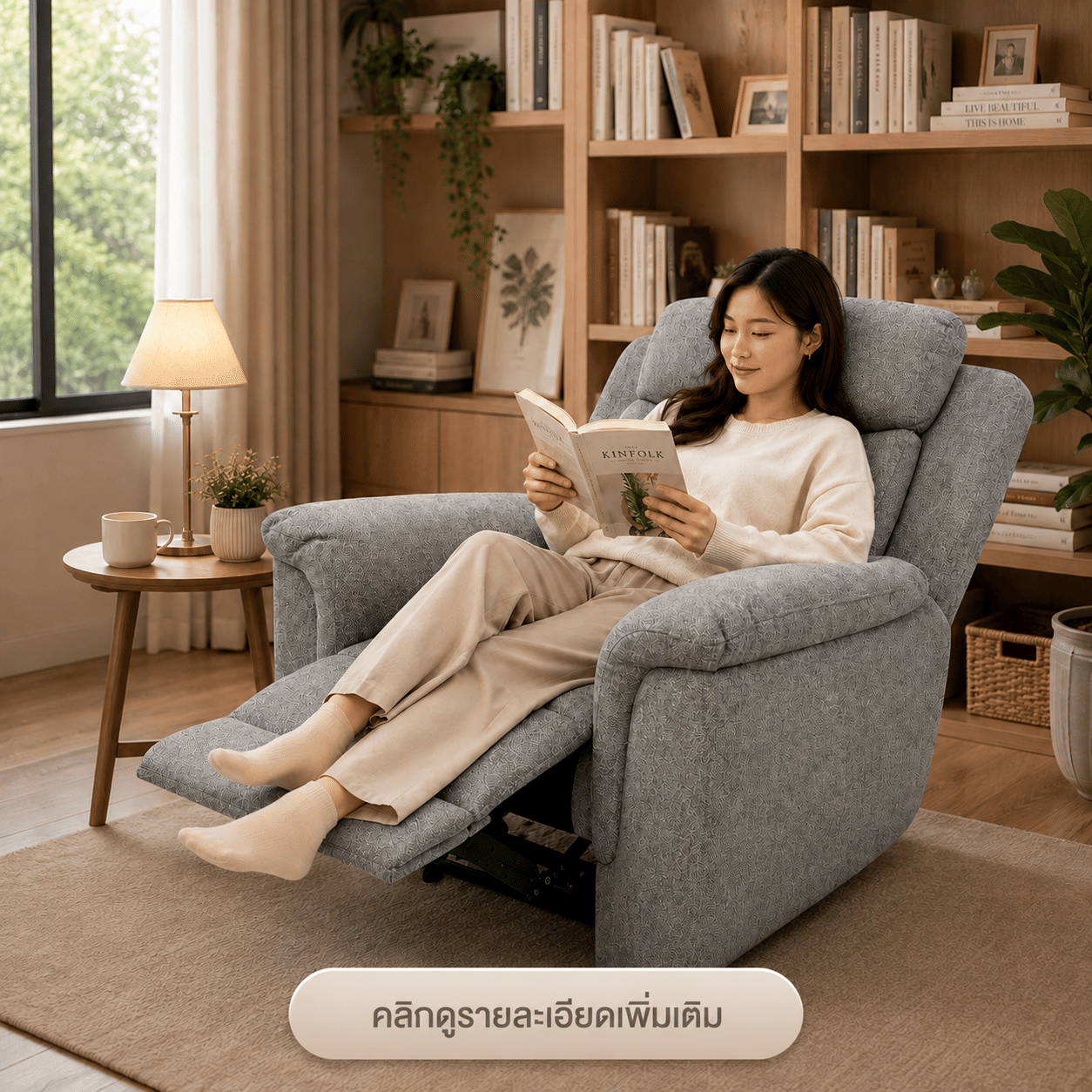 เก้าอี้ปรับนอนไฟฟ้า BENETTA ADORA
