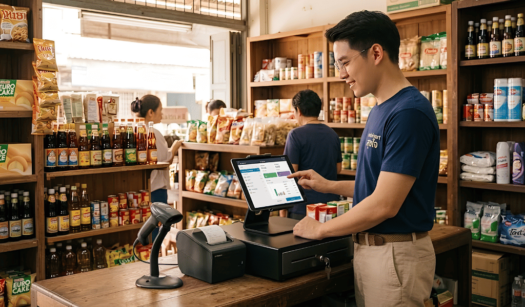 เครื่อง POS ร้านค้าปลีก