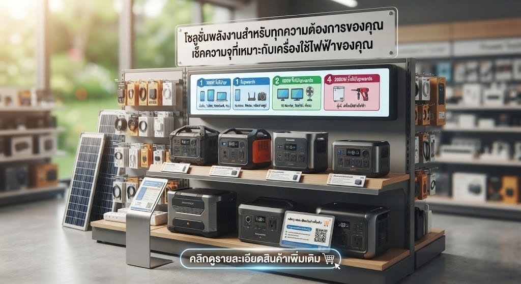 เครื่องสำรองไฟฟ้าพกพา 