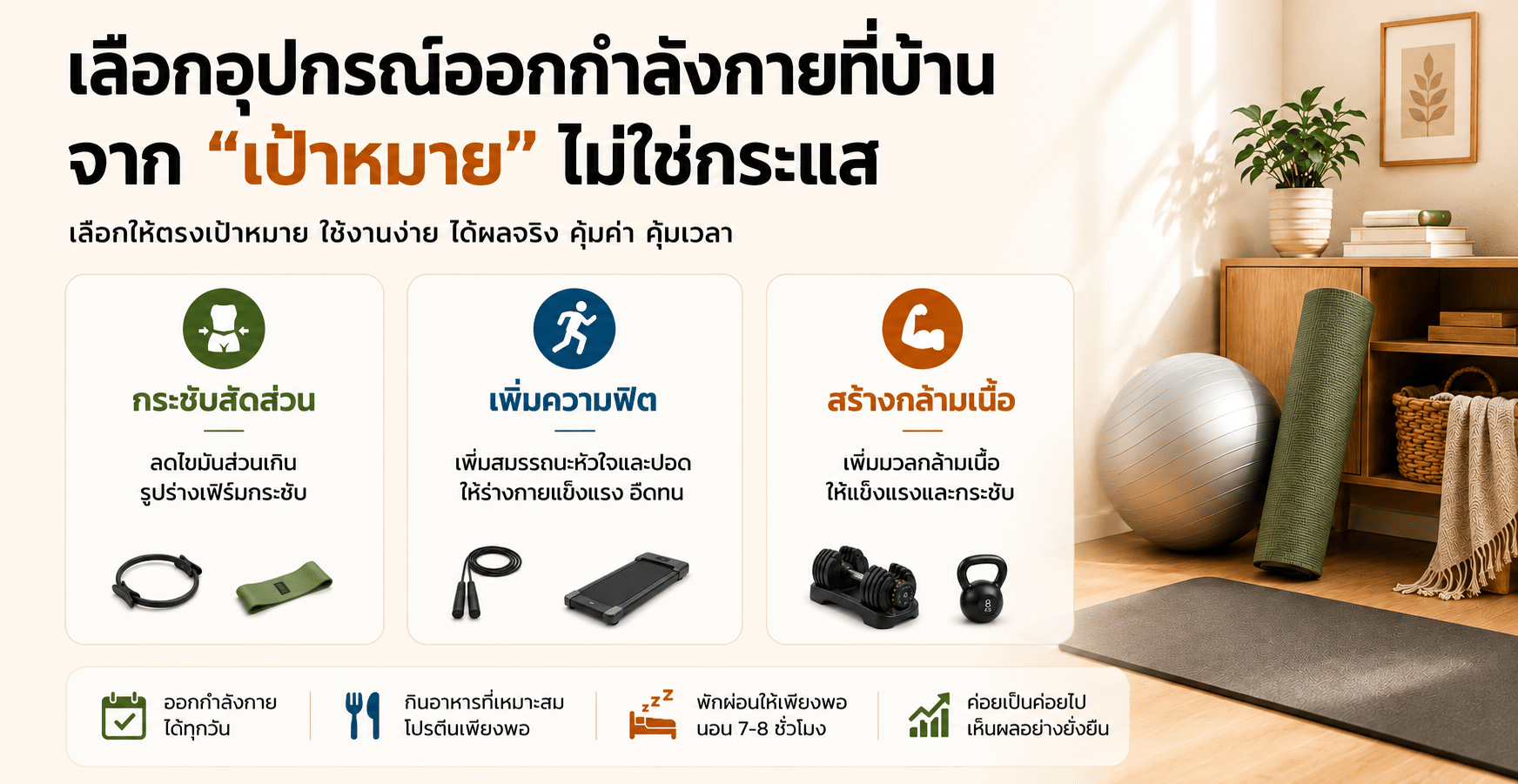 อุปกรณ์ออกกำลังกาย