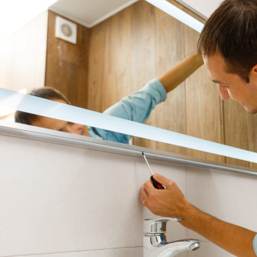 cate-Bathroom Accessories Installation