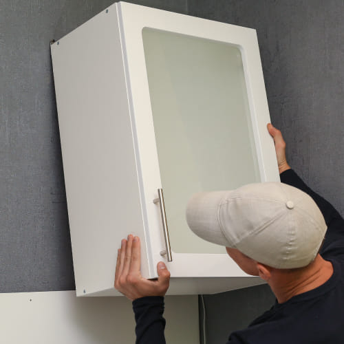 cate-Kitchen Cabinet Installation
