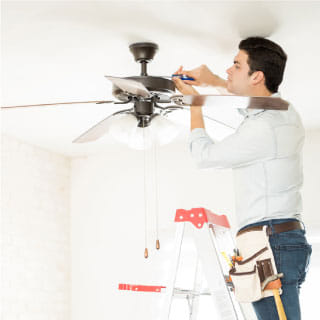 cate-Ceiling Fan Installation