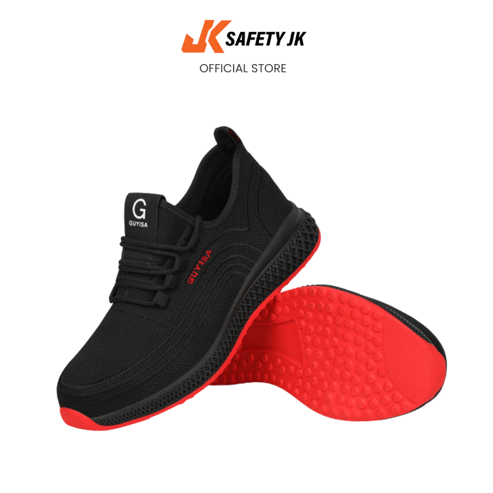 รองเท้าเซฟตี้ SAFETY JK รุ่น SJK-2217 เบอร์ 37 หัวเหล็ก กันลื่น น้ำหนักเบา ทรงสปอร์ต_1