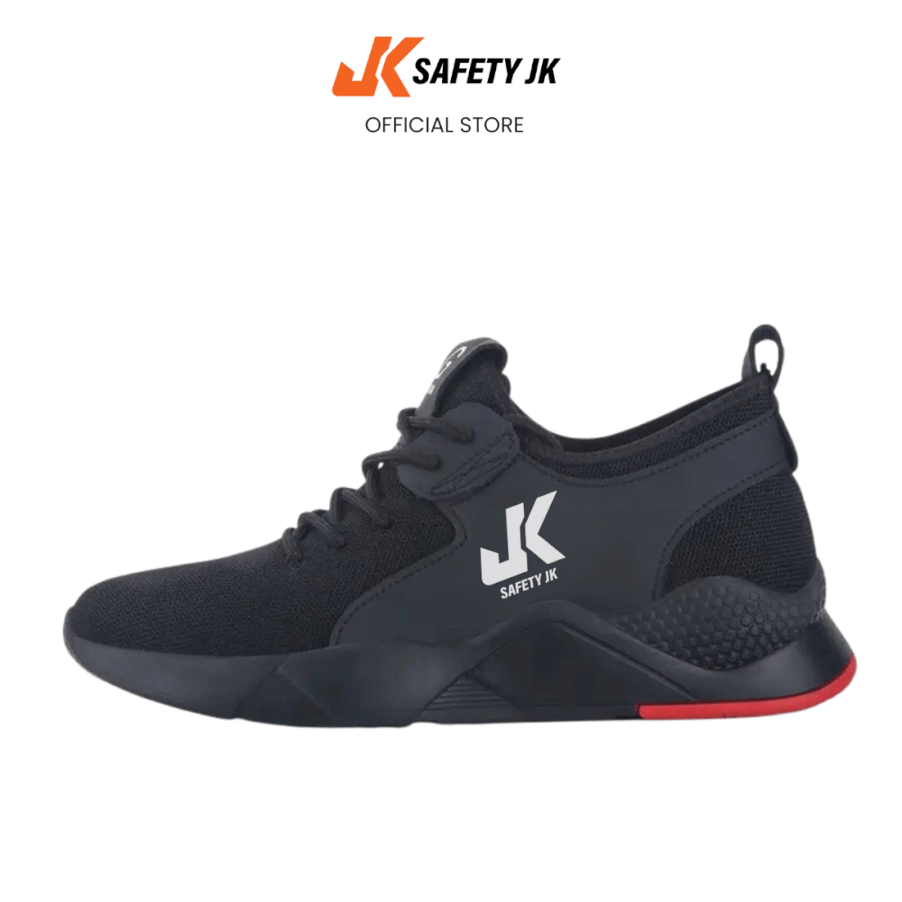 รองเท้าเซฟตี้ SAFETY JK รุ่น SJK-2207 เบอร์ 37 หัวเหล็ก กันลื่น น้ำหนักเบา ทรงสปอร์ต_8