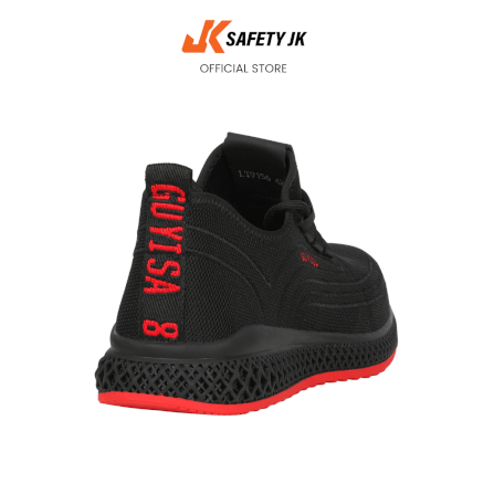 รองเท้าเซฟตี้ SAFETY JK รุ่น SJK-2217 เบอร์ 36 หัวเหล็ก กันลื่น น้ำหนักเบา ทรงสปอร์ต_3
