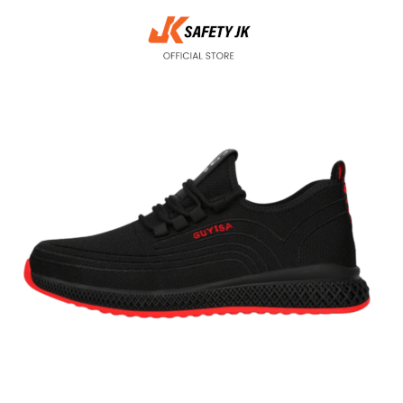 รองเท้าเซฟตี้ SAFETY JK รุ่น SJK-2217 เบอร์ 36 หัวเหล็ก กันลื่น น้ำหนักเบา ทรงสปอร์ต_8