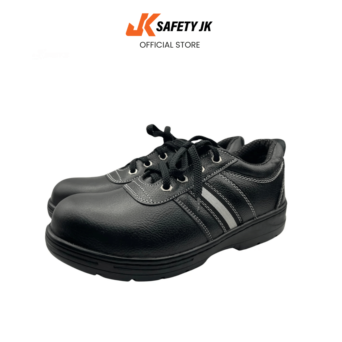 รองเท้าเซฟตี้หนังแท้ SAFETY JK รุ่น SJK-2203 เบอร์ 38 สีดำ_1