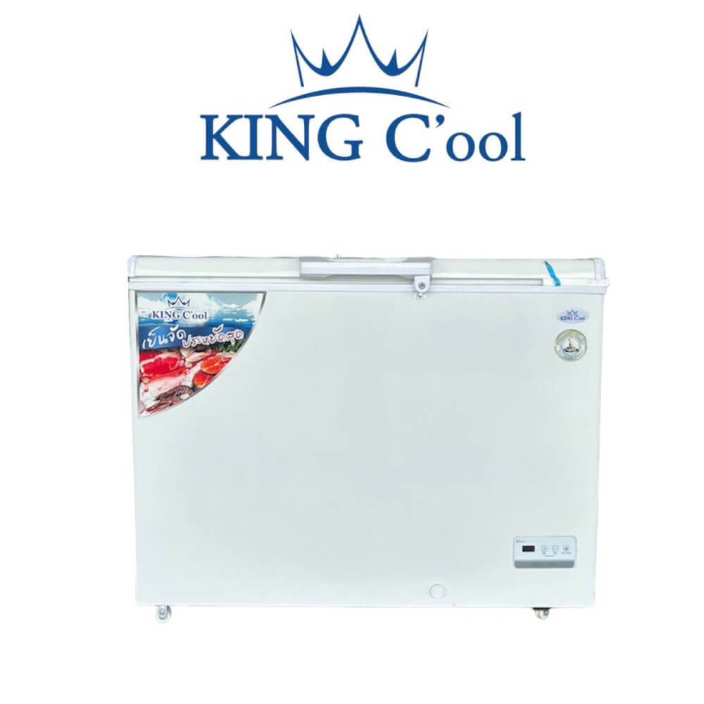ตู้แช่แข็ง ฝาทึบ Kingcool KX-110R 11 คิว สีขาว