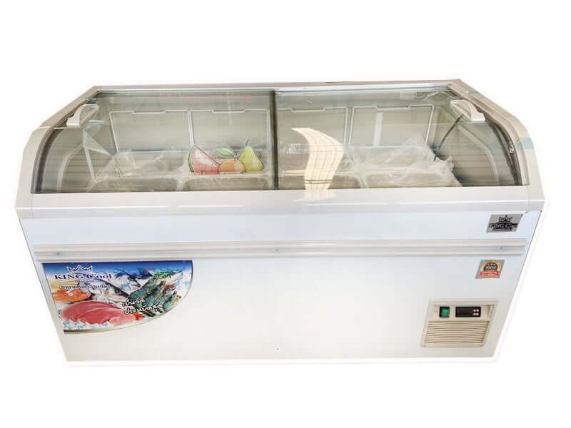 ตู้แช่สแตนเลส Kingcool SS-210GSPE พร้อมถาดสแตนเลส 8 ใบ