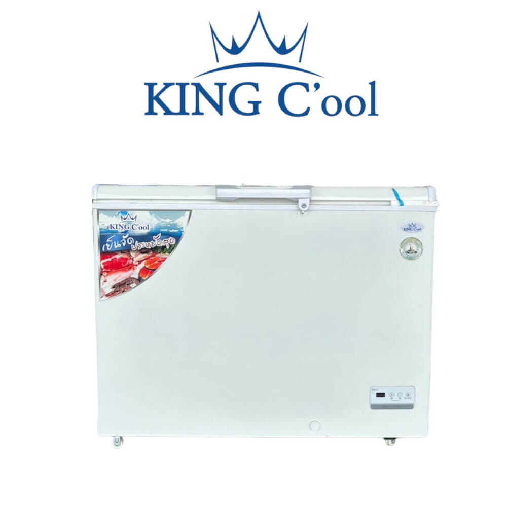 ตู้แช่แข็ง ฝาทึบ Kingcool KX-110R 11 คิว สีขาว