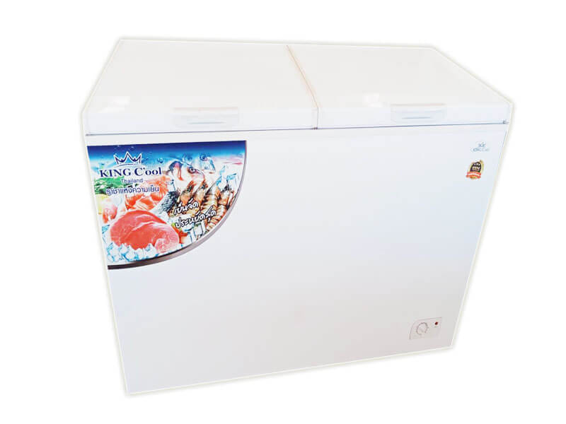 ตู้แช่ฝาทึบ 2 ระบบ Kingcool KX-276CF 14 คิว สีขาว_2