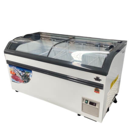 ตู้แช่แข็งฝากระจก Kingcool KX-200GSE ปรับได้ทั้งเย็นและแข็ง_0