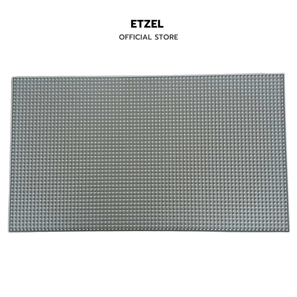 แผ่นรองบาร์ แผ่นยางกันลื่น ETZEL (รุ่นหนาพิเศษ) ขนาด XL 70*40*1 CM สีเทา