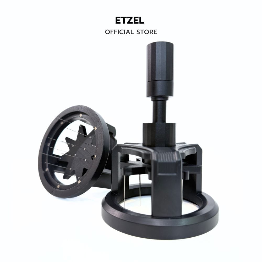 เข็มเกลี่ยผงกาแฟ ETZEL SN309-A 58 มม. สีดำ