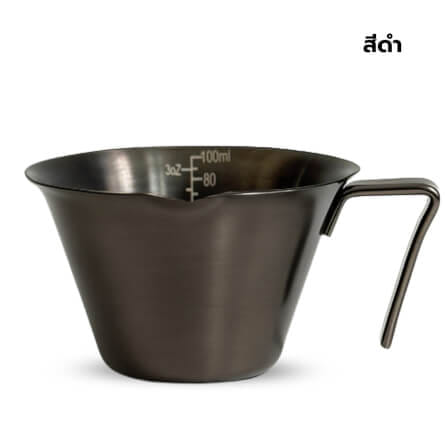 ถ้วยตวง ETZEL SN314-A ขนาด 100 มล. สีดำ (สแตนเลส 304)_0