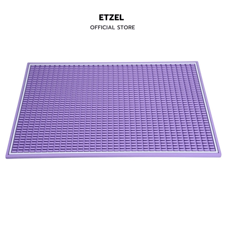 แผ่นยางกันลื่นสำหรับเคาน์เตอร์บาร์ ETZEL สีพาสเทล รุ่นหนาพิเศษ สีม่วง_0