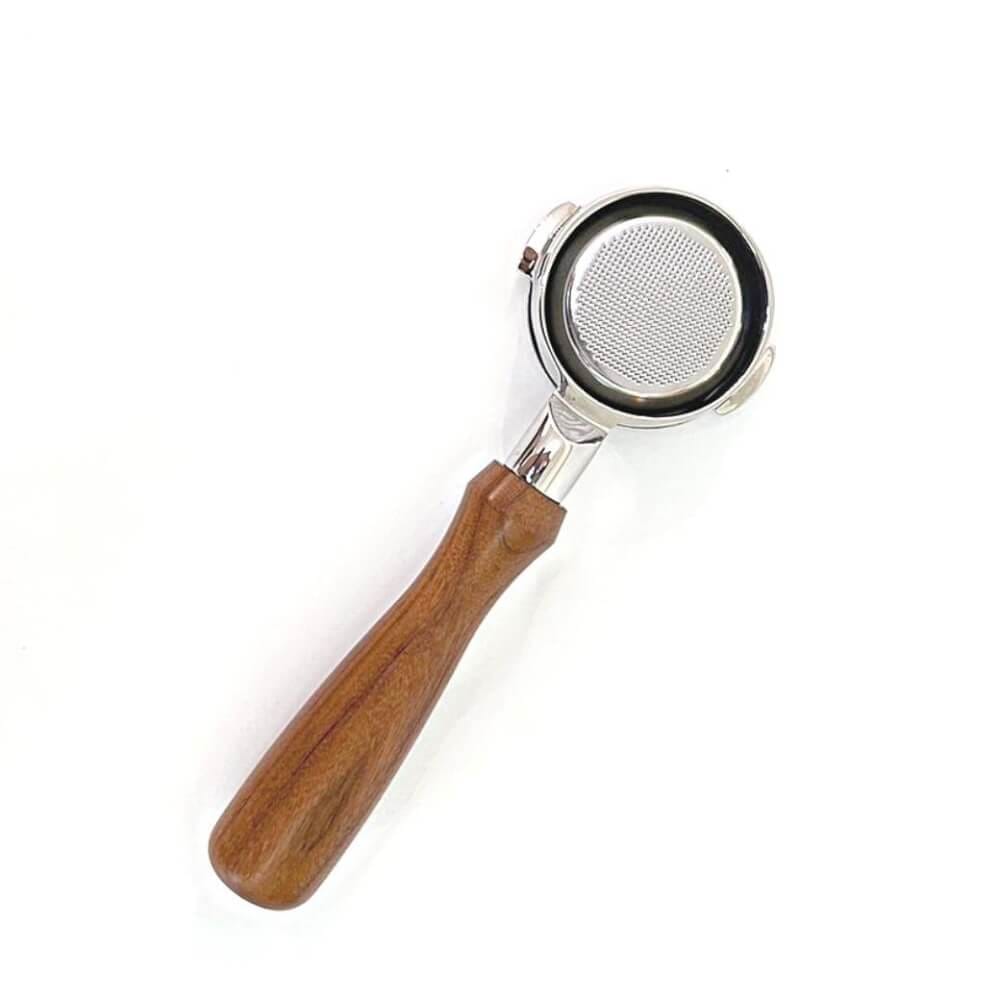 ด้ามชงกาแฟ Bottomless หัวชงกาแฟ E61 ETZEL stainless (สองหู) ขนาด 58 mm