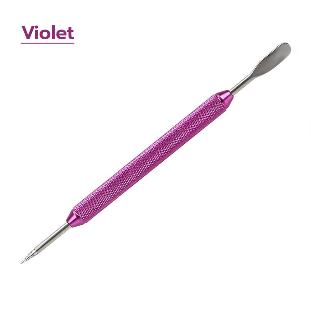 ปากกาวาดลายลาเต้อาร์ต ETZEL 	สแตนเลส ขนาด 13.5 CM สีม่วง_0