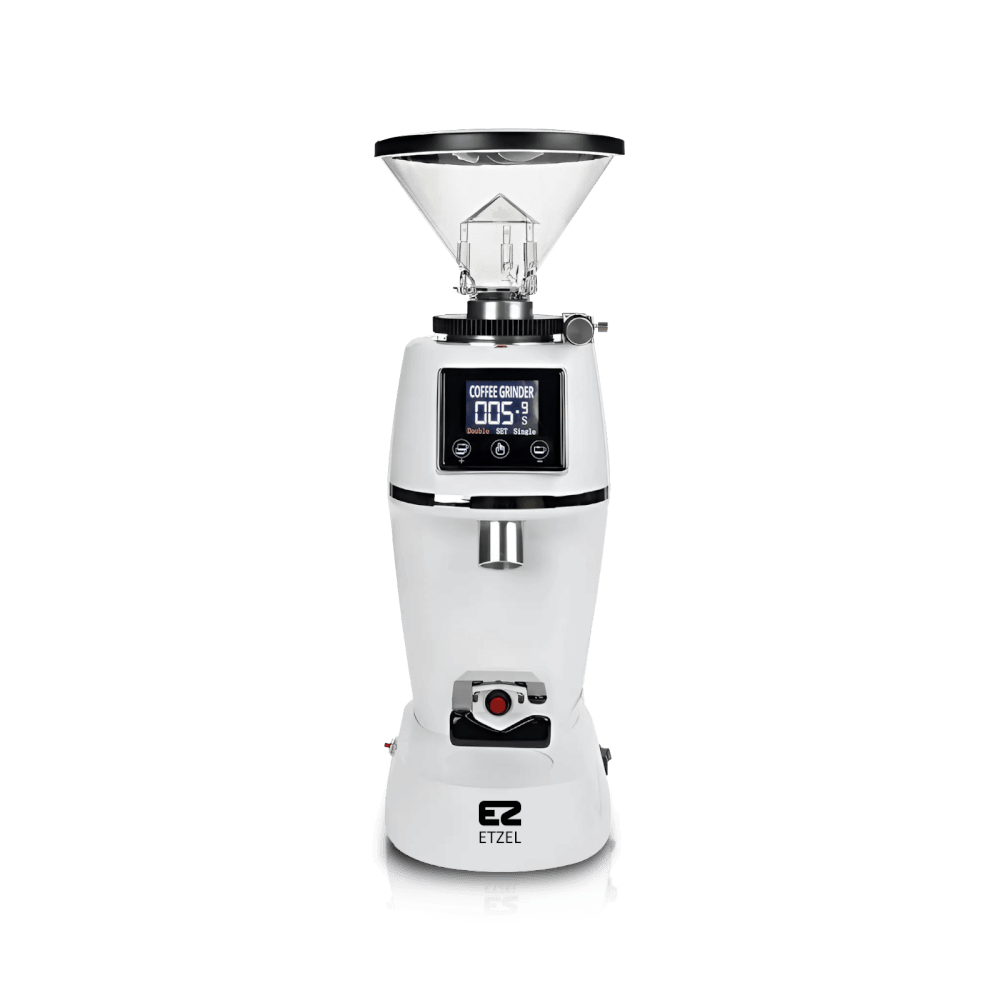 เครื่องบดเมล็ดกาแฟ ETZEL รุ่น SN026 เฟืองบดกาแฟ ไทเทเนียม 60 มม. (ขาว)