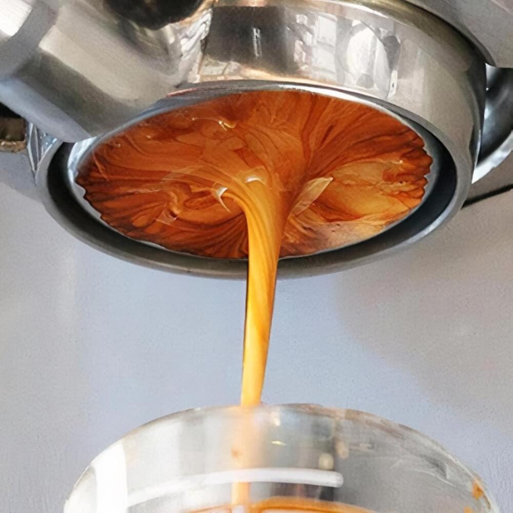 ด้ามชงกาแฟ Bottomless หัวชงกาแฟ E61 ETZEL stainless (สองหู) ขนาด 58 mm