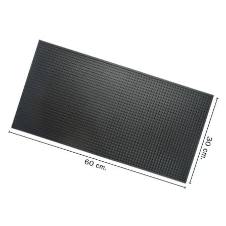 แผ่นรองบาร์ แผ่นยางกันลื่น (รุ่นหนาพิเศษ) ขนาด L 60*30*1 cm_0