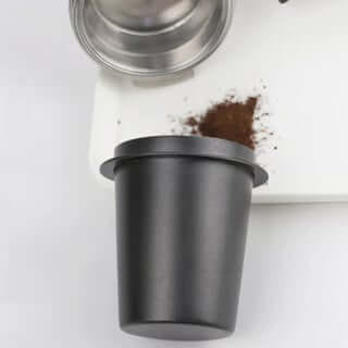 ถ้วยโดส ETZEL ตวงเมล็ดกาแฟ รองผงกาแฟไม่ให้หก สำหรับด้ามชงกาแฟ 51mm สีเงิน_2