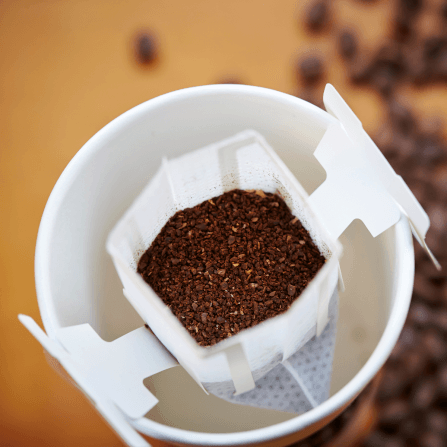 ถุงกรองกาแฟ ETZEL ถุงดริปกาแฟ แบบมีหูแขวน 50 ซอง Drip Coffee filter bag แบบพกพา ใช้แล้วทิ้ง_2
