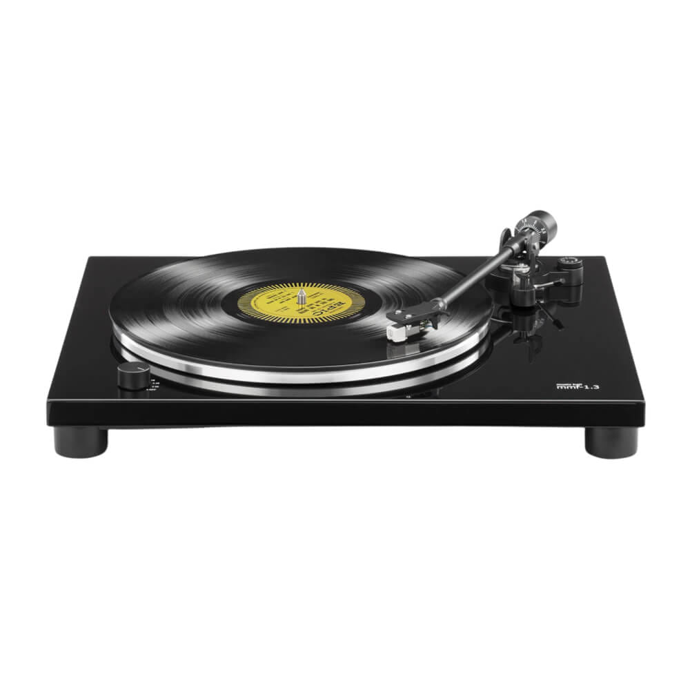 เครื่องเล่นแผ่นเสียง MUSIC HALL : MMF-1.3 (พร้อมหัวเข็ม AUDIOTECHNICA รุ่น AT3600L) (BLACK)
