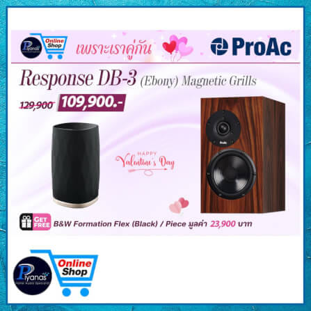 ลำโพงบุ๊คเชลฟ์ : PROAC : RESPONSE DB-3 (อิโบนี่)_2