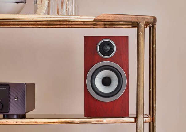 ลำโพงบุ๊คเชลฟ์ Bowers&Wilkins : 707S3 (สีโรสนัท)