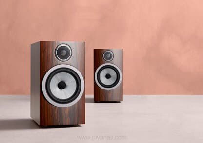 ลำโพงบุ๊คเชลฟ์ Bowers&Wilkins : 706S3 (สีมอคค่า)