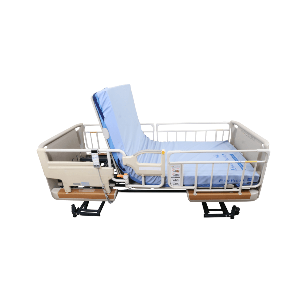 เตียงผู้ป่วยไฟฟ้า PARAMOUNT BED รุ่น Rakusho Z สีเรซิ่น พร้อมที่นอน รุ่น Ever Proud_4