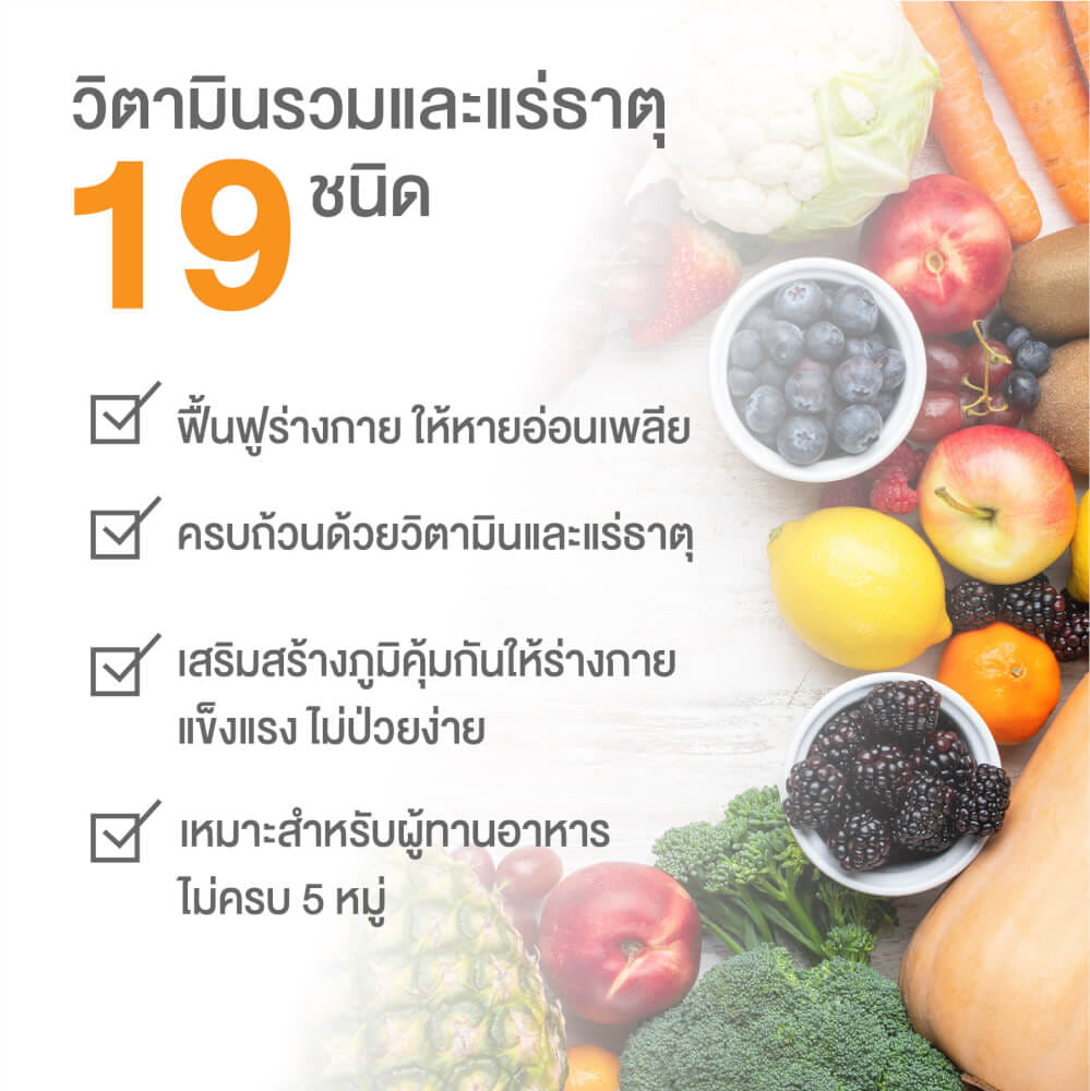 ผลิตภัณฑ์เสริมอาหาร INTERCARE มัลติวิต พลัส (1 กระปุก : 30 เม็ด)