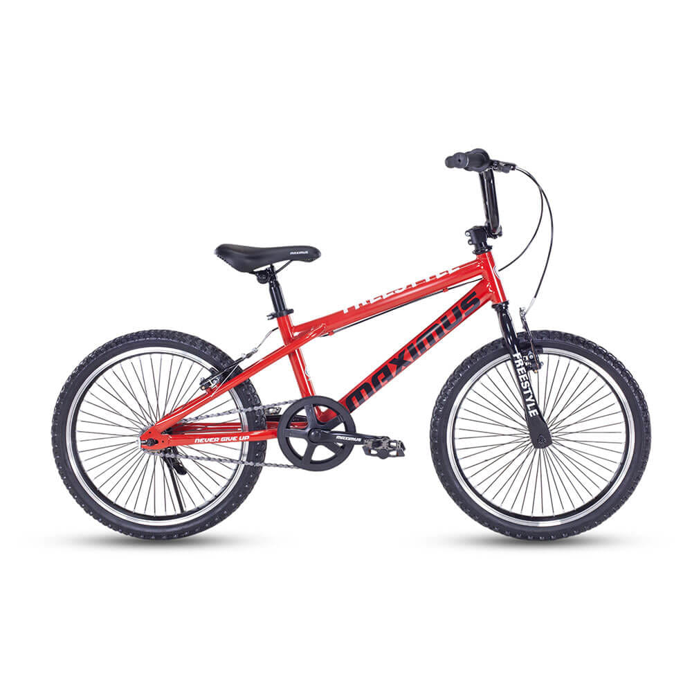 จักรยานวิบาก MAXIMUS รุ่น FREESTYLE สีแดง/ดำ ล้อ 20นิ้ว_0