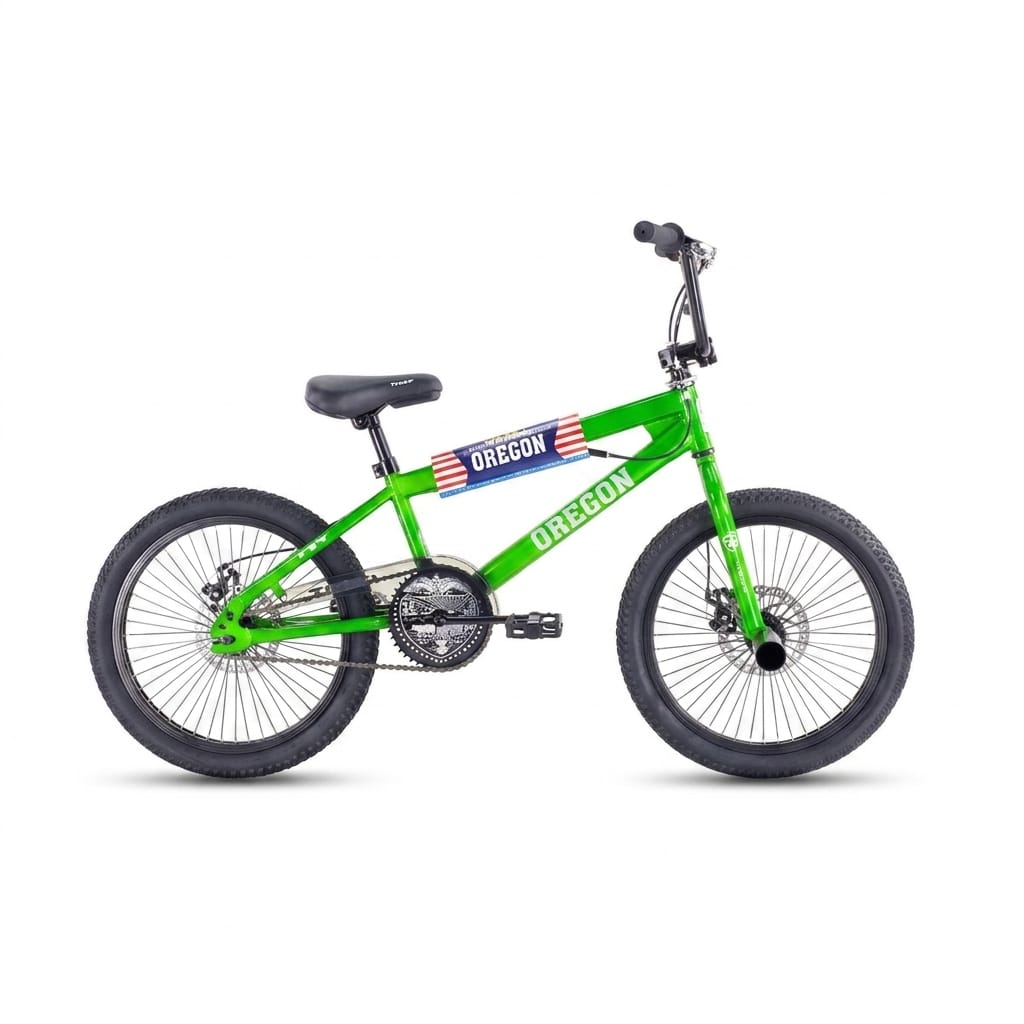 จักรยานวิบาก BMX TIGER รุ่น OREGON สีเขียว ล้อ 20นิ้ว