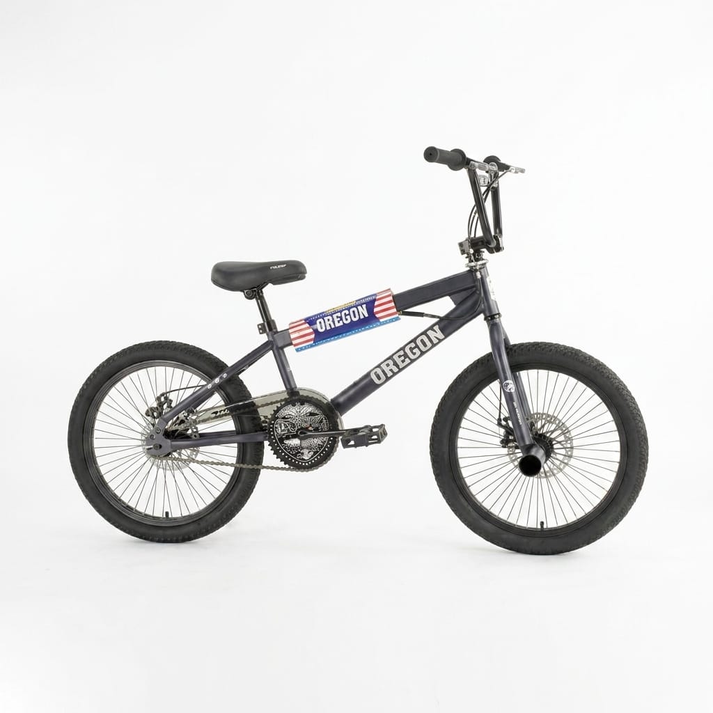 จักรยานวิบาก BMX TIGER รุ่น OREGON สีดำล้อ 20นิ้ว