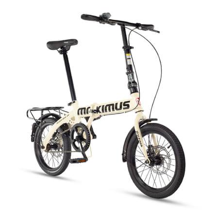จักรยานพับ Maximus รุ่น Piccoio สีครีม ล้อ16 นิ้ว_9