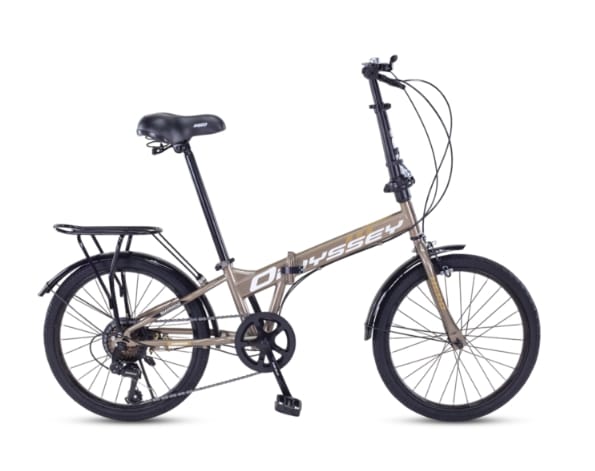 จักรยานพับ HERO รุ่น ODESSY สีน้ำตาล 7เกียร์ SHIMANO_0