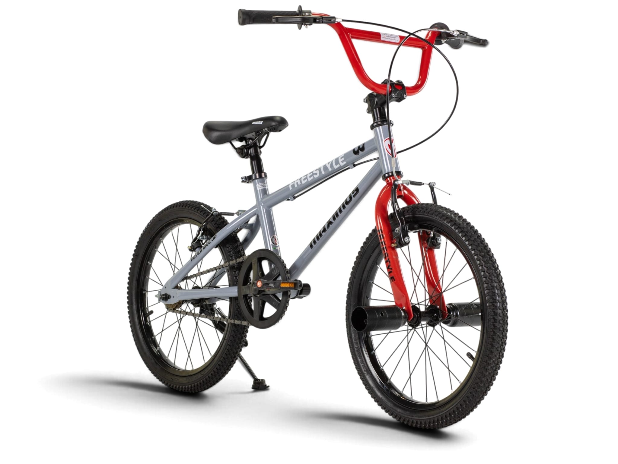 จักรยานวิบาก MAXIMUS รุ่น FREESTYLE สีเทา ล้อ 18นิ้ว