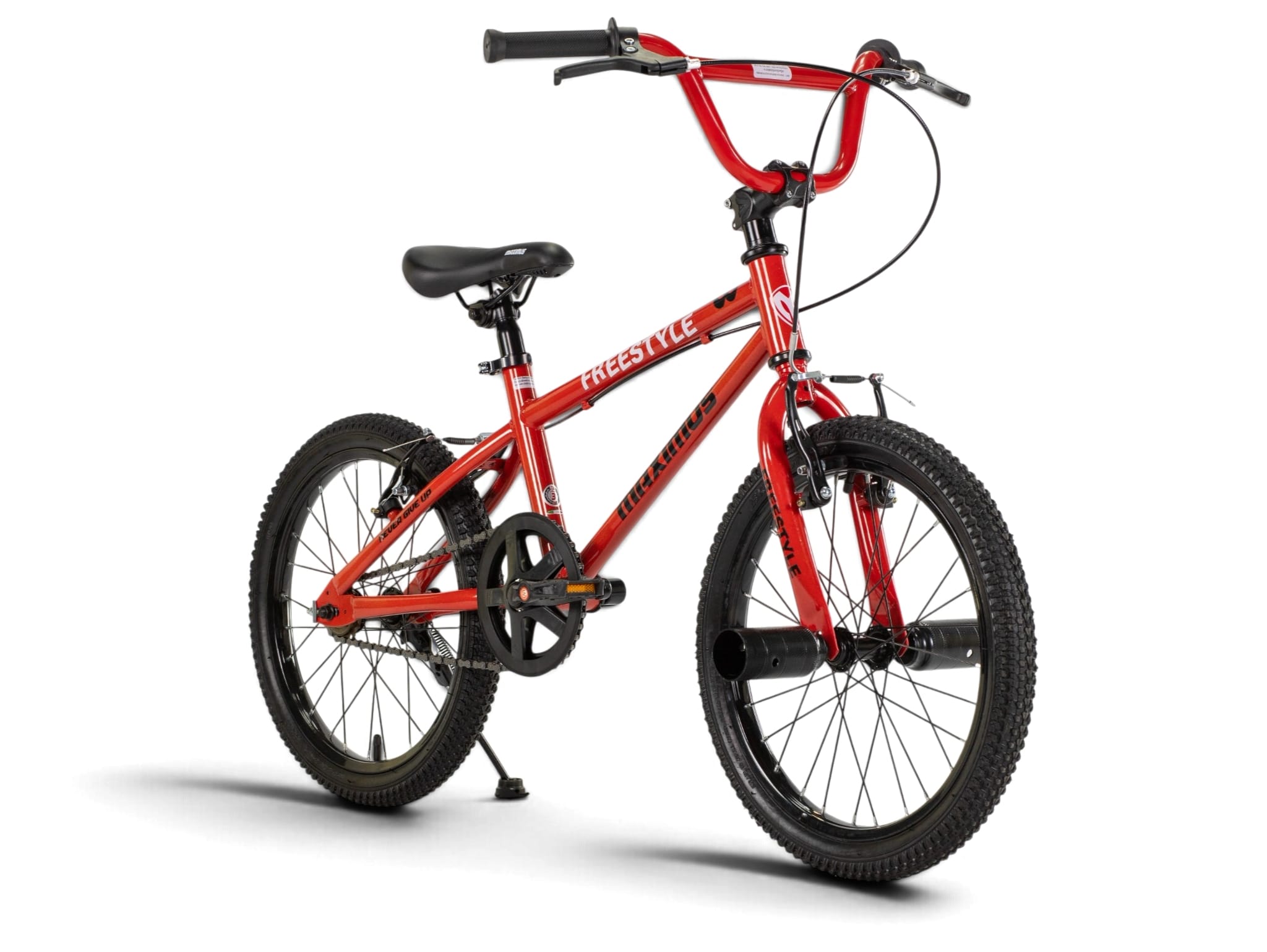 จักรยานวิบาก MAXIMUS รุ่น FREESTYLE สีแดง ล้อ 18นิ้ว