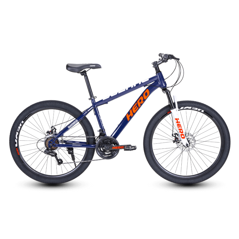 จักรยานเสือภูเขา HERO รุ่น Dolane สีน้ำเงิน 21เกียร์ shimano 