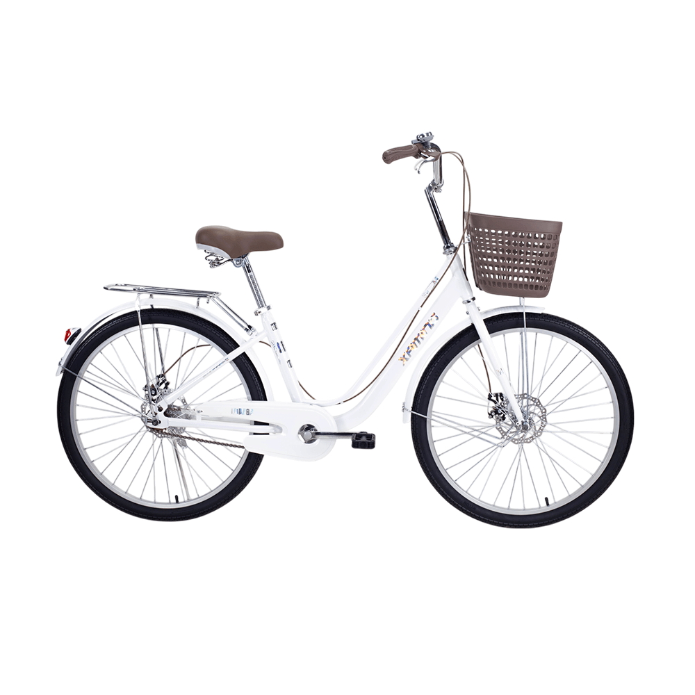 จักรยานแม่บ้าน Xaming 26 นิ้ว สีขาว