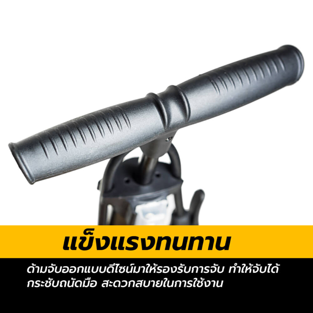 เครื่องสูบลม Tiger แบบหม้อพักมีเกจ์วัด